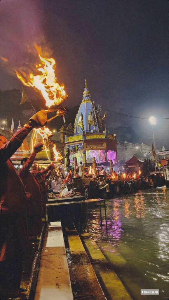Places to visit in Haridwar, Uttarakhand: Ganga Aarti of haridwar